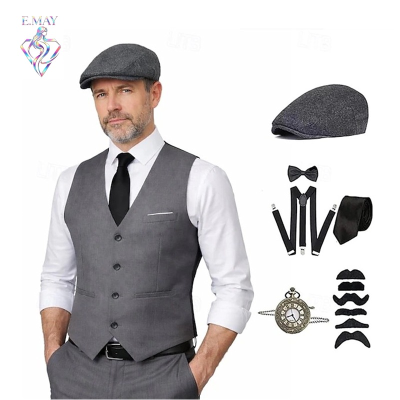 Men'S Accessories Vintage - Costume da gangster anni '20 per