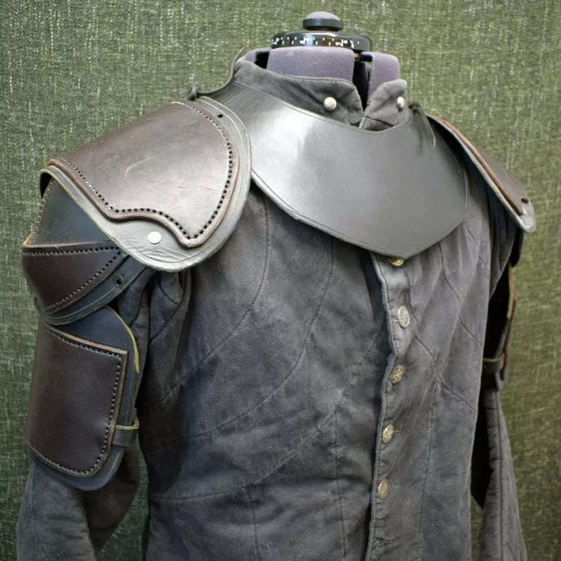 Men'S Viking Accessories - Cavaliere vichingo medievale Guerriero Spalla Guard