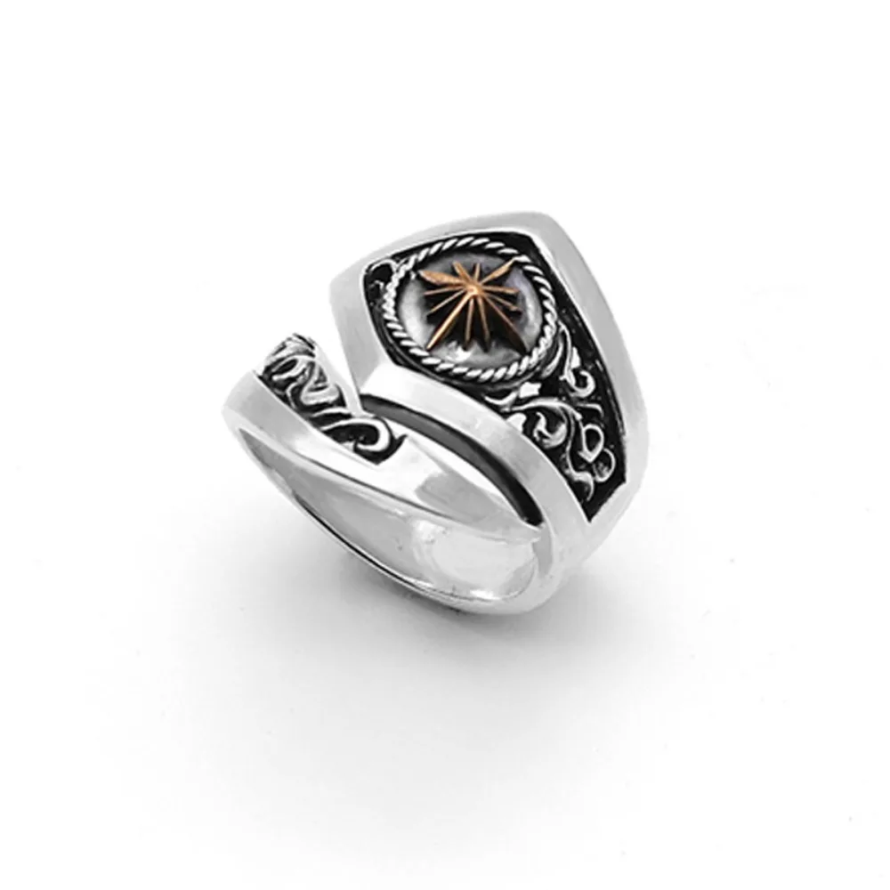 Men Accessories India - Summer New Fashion Sun Totem Ring
