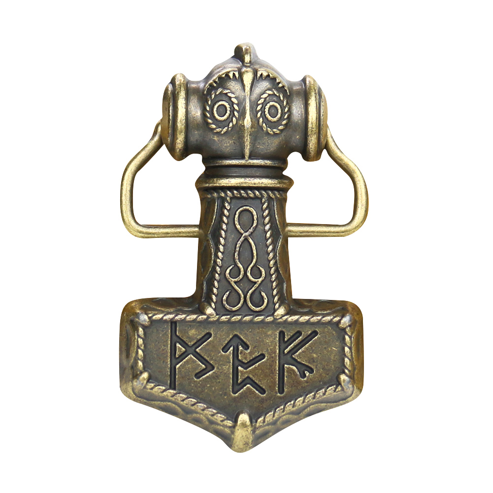 Western Odin Hammer Fibbia per - Men'S Viking Accessories recensione e prezzo