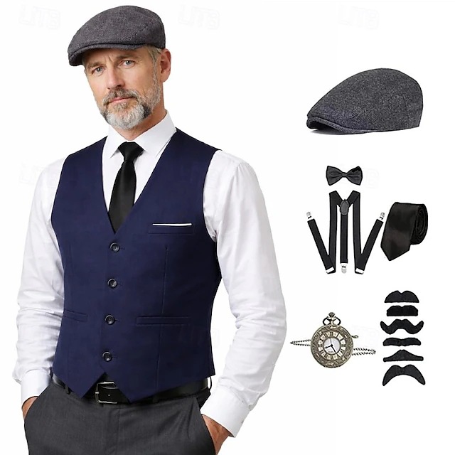 Costume da gangster anni '20 p - Men'S Accessories Vintage recensione e prezzo
