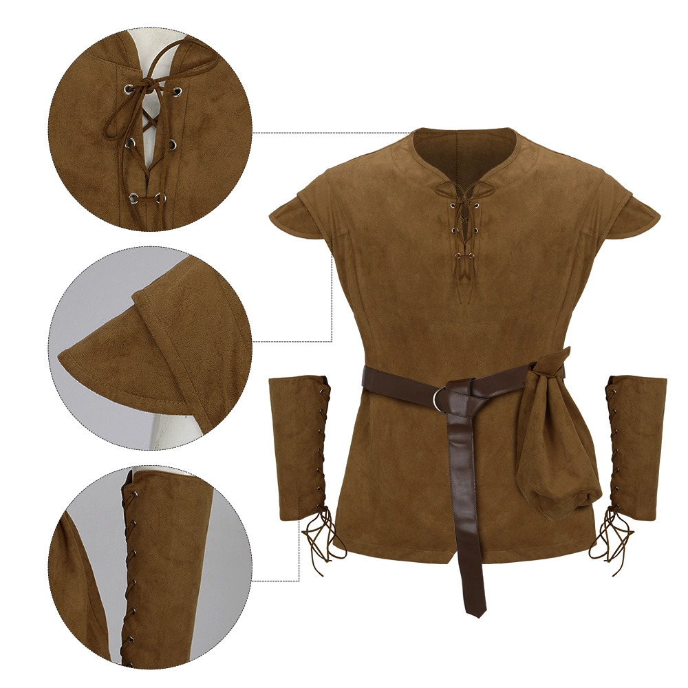 Camicia tunica medievale da uo - Men'S Viking Accessories recensione e prezzo